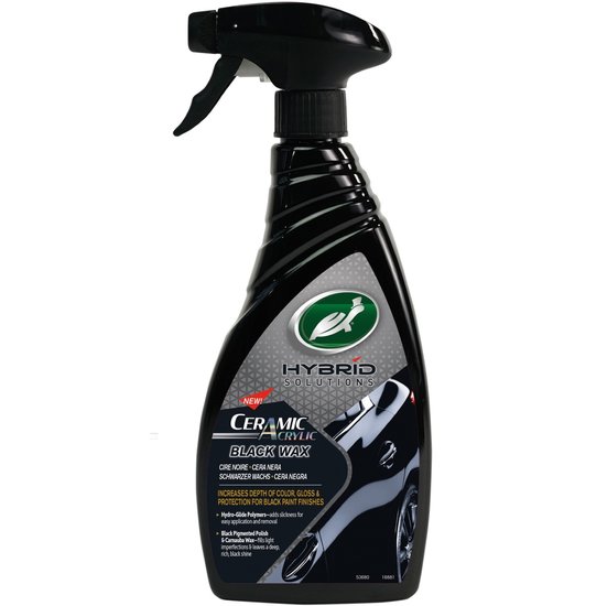 Turtle Wax Ceramic Acrylic Black Wax 500ml Hybrid Solution 53680