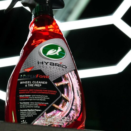 Turtle Wax Hyperfoam Wheel &amp; Tyre Cleaner 680ml Hybrid Solutions 53751 (3)