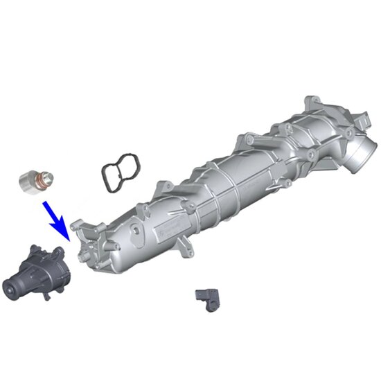 BMW Diesel N57X Wervelkleppen - Swirl Flaps Verwijder Kit M550dX M50dX VQP0179X (3)