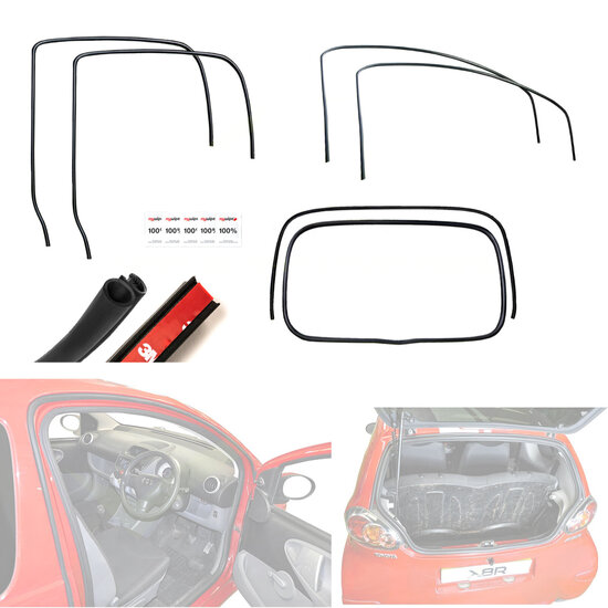 Toyota Aygo Peugeot 107 Citroen C1 5 Deurs Achterklep Water Lekkage Reparatie Kit X8R0192