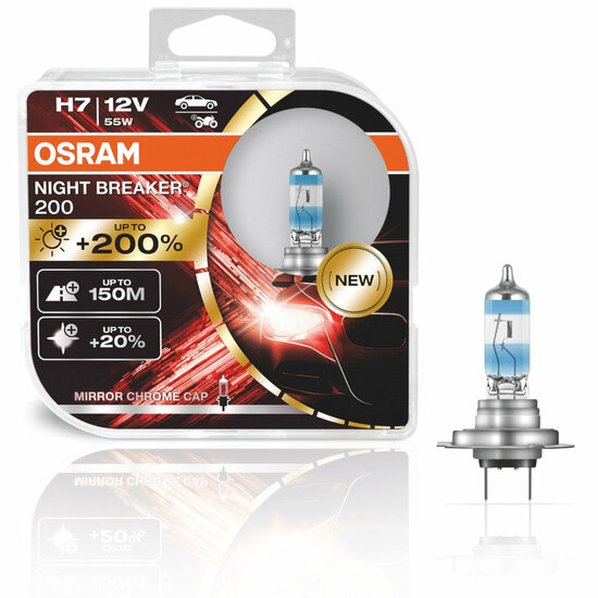 Osram H7 Night Breaker 200 64210NB200-HCB Autolampen (2)