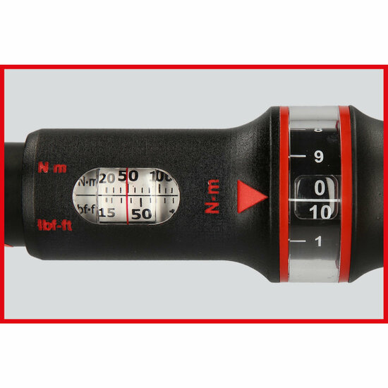 KS Tools 1/2&quot; Momentsleutel - Omkeerbare Ratelkop 40-200Nm 516.1542 (7)