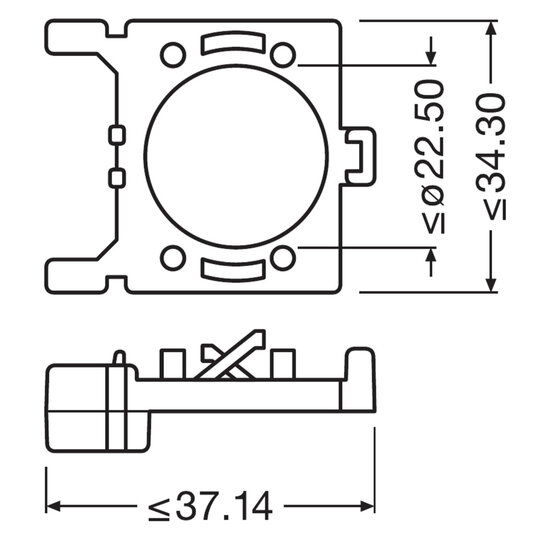 Osram LEDriving Adapters H7 Night Breaker LED 64210DA02 (5)