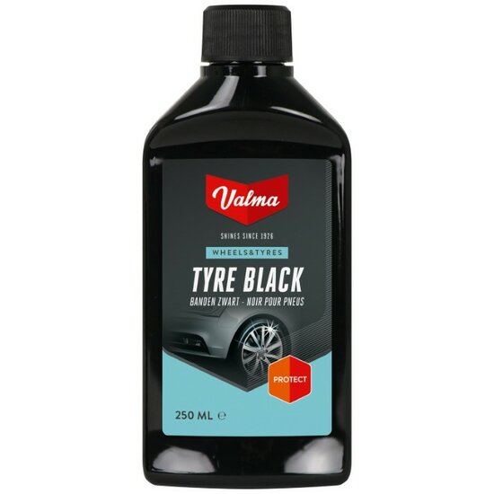 Valma A25S Tyre Black Bandenzwart Bandendressing 1831304