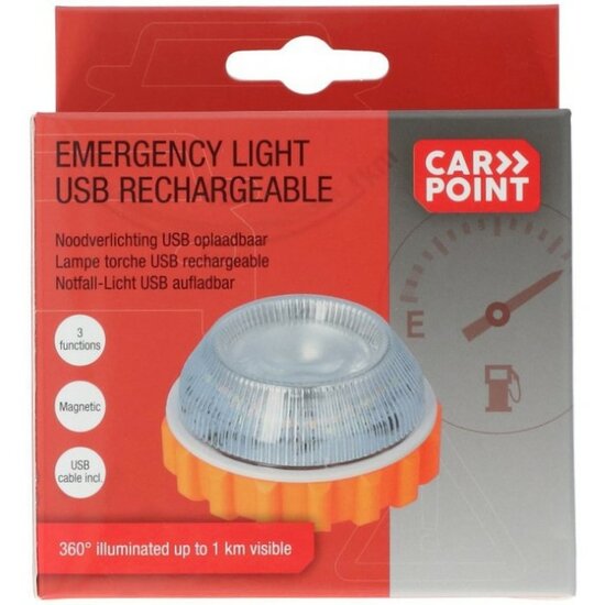 Carpoint Multifunctionele LED Noodverlichting USB Oplaadbaar 0110065 (4)