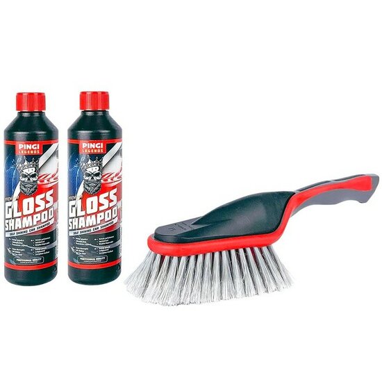 Pingi Car Care Schoonmaakset Activebrush 3-delig 1836036