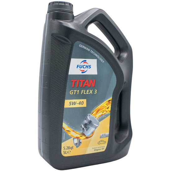 Fuchs Titan GT1 Flex 3 SAE 5W40 Motorolie 5 Liter 601896989 (2)