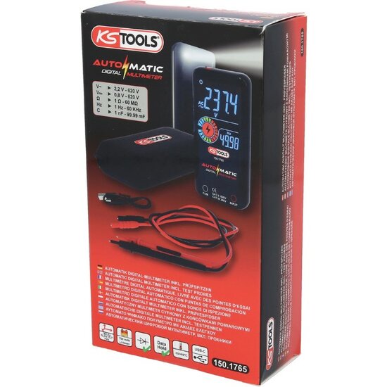 KS Tools Automatische Digitale Multimeter 150.1765 (12)