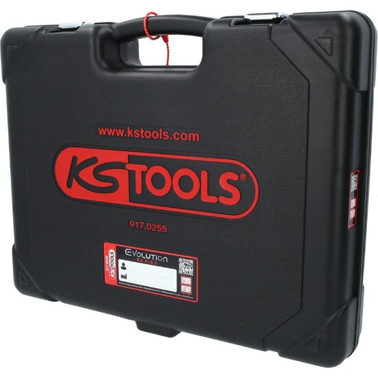 KS Tools Doppenset 1/4&Prime; + 3/8&quot; + 1/2&Prime; Evolution 255-delig 917.0255 (4)