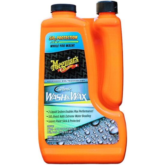 Meguiars Hybrid Ceramic Wash &amp; Wax Autoshampoo 1420ml G210256EU (2)