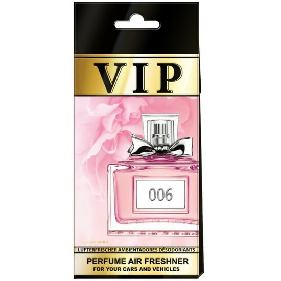 VIP006 Caribi VIP 006 Luxe Dames Autoparfum Hanger