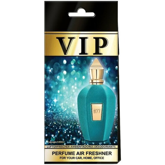 Caribi VIP 877 Luxe Dames Heren Autoparfum Hanger VIP877