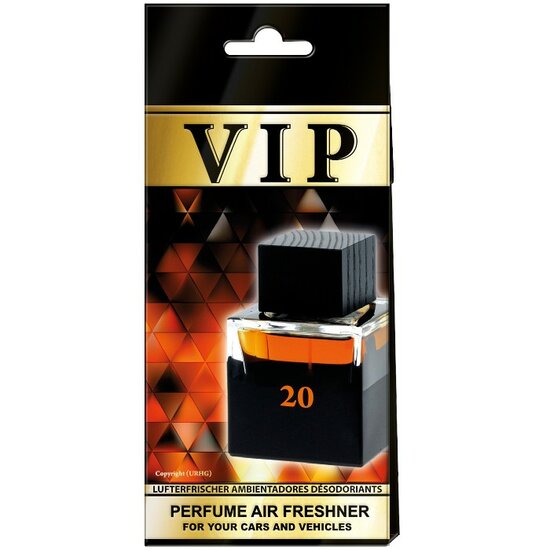 Caribi VIP 20 Luxe Heren Autoparfum Hanger VIP20