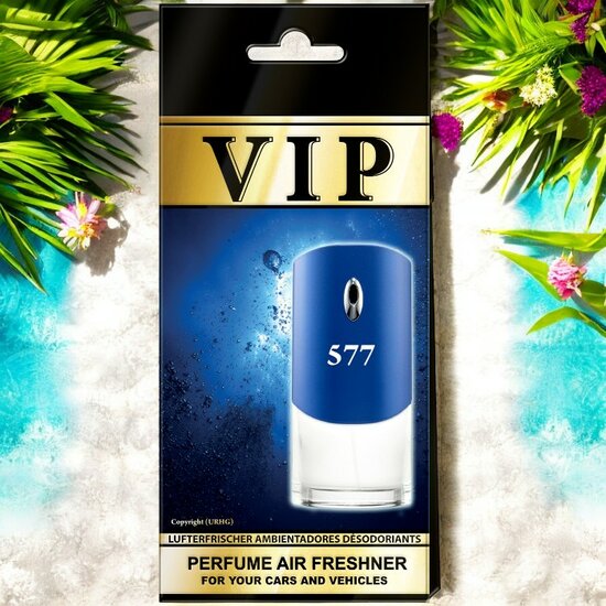 Caribi VIP 577 Luxe Heren Autoparfum Hanger VIP577 (2)