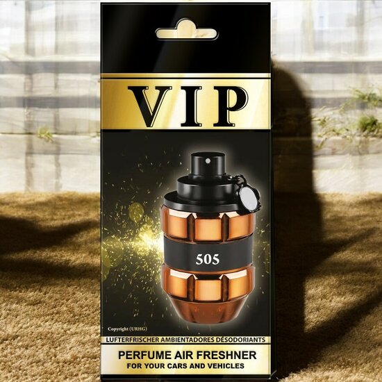 Caribi VIP 505 Luxe Heren Autoparfum Hanger VIP505 (2)