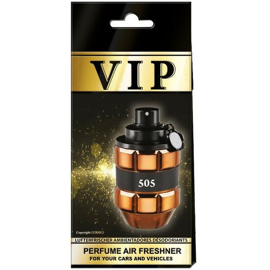 Caribi VIP 505 Luxe Heren Autoparfum Hanger VIP505