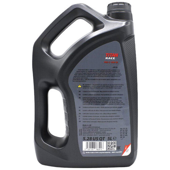 Fuchs Titan Race Pro S 15W50 Motorolie 5 Liter 602172341 (3)