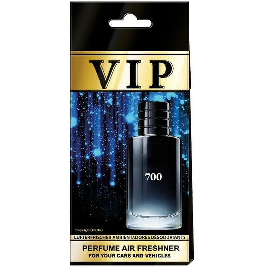 Caribi VIP 700 Luxe Heren Autoparfum Hanger VIP700