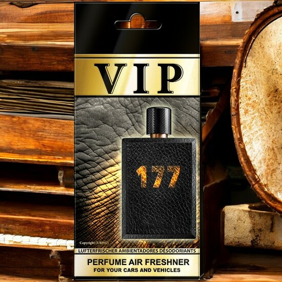 Caribi VIP 177 Luxe Heren Autoparfum Hanger VIP177 (2)