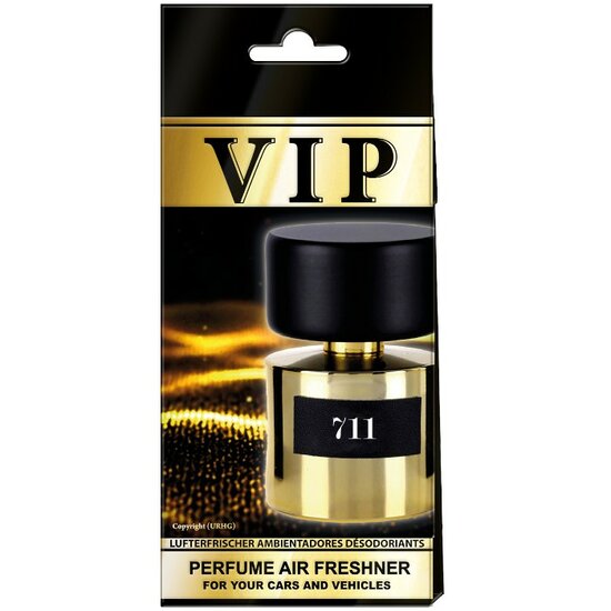 Caribi VIP 711 Luxe Dames Heren Autoparfum Geurhanger VIP711