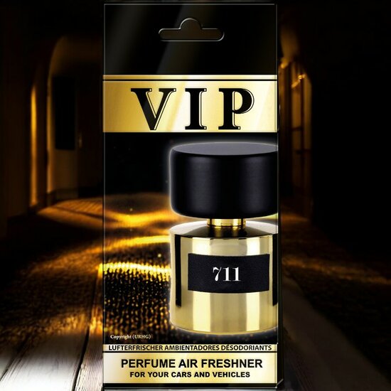 Caribi VIP 711 Luxe Dames Heren Autoparfum Geurhanger VIP711 (2)