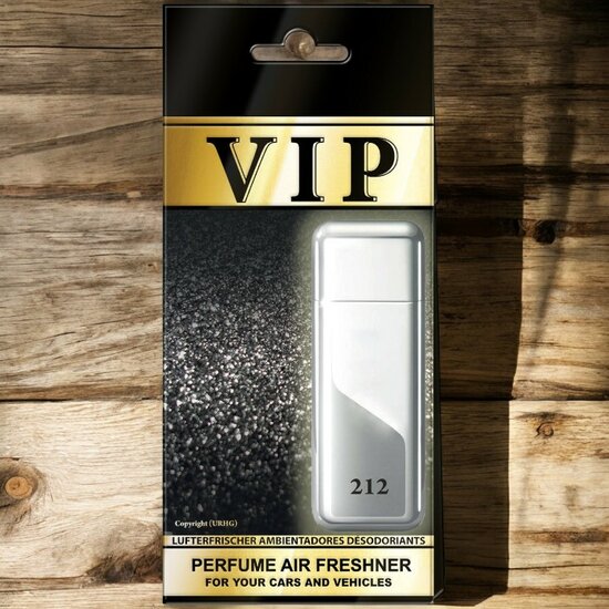 Caribi VIP 212 Luxe Heren Autoparfum Geurhanger VIP212 (2)