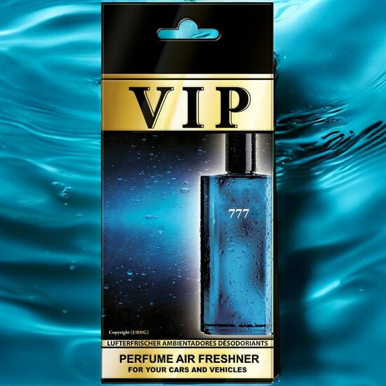 Caribi VIP 777 Luxe Heren Autoparfum Geurhanger VIP777 (2)