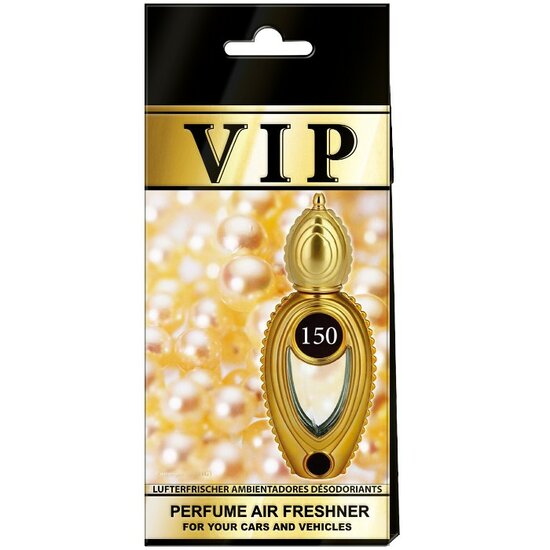 Caribi VIP 150 Luxe Dames Heren Autoparfum Geurhanger VIP150