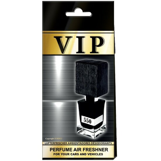 Caribi VIP 550 Luxe Dames Heren Autoparfum Geurhanger VIP550