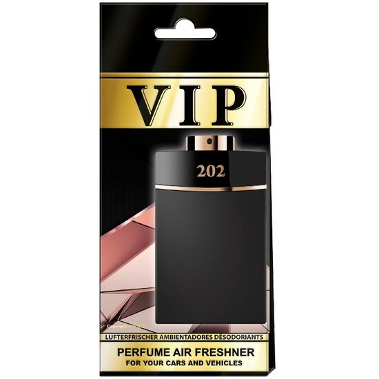 Caribi VIP 202 Luxe Heren Autoparfum Geurhanger VIP202