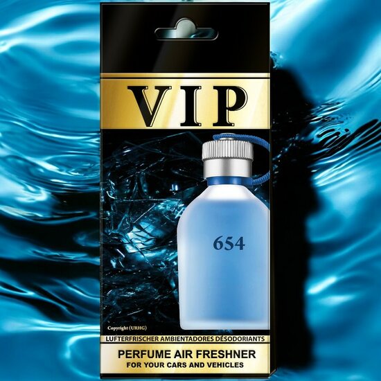 Caribi VIP 654 Luxe Heren Autoparfum Geurhanger VIP654 (2)