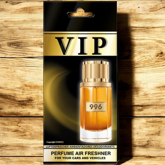 Caribi VIP 996 Luxe Heren Autoparfum Geurhanger VIP996 (2)