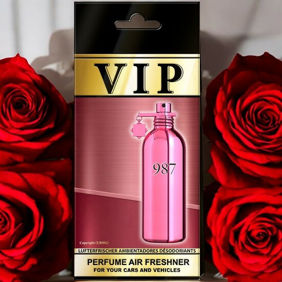 Caribi VIP 987 Luxe Dames Autoparfum Geurhanger VIP987 (2)