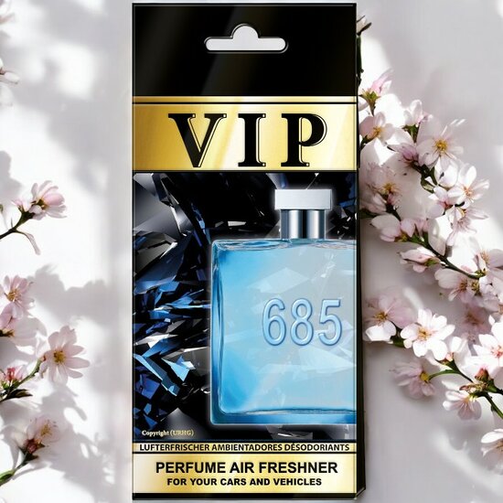 Caribi VIP 685 Luxe Heren Autoparfum Geurhanger VIP685 (2)