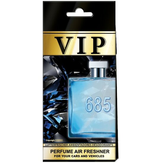 Caribi VIP 685 Luxe Heren Autoparfum Geurhanger VIP685