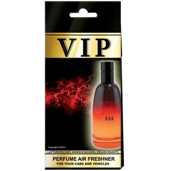 Caribi VIP 555 Luxe Heren Autoparfum Geurhanger VIP555