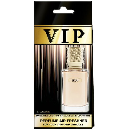 Caribi VIP 850 Luxe Dames Heren Autoparfum Geurhanger VIP850