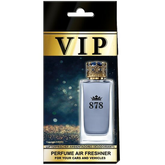 Caribi VIP 878 Luxe Heren Autoparfum Geurhanger VIP878