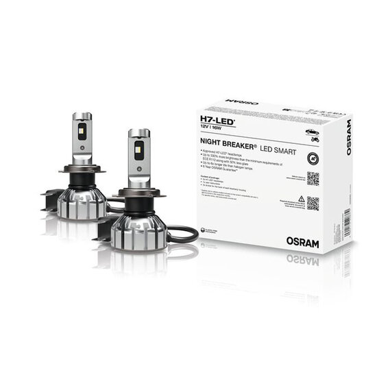 Osram H7-LED Night Breaker LED Smart 64210DWNBSM Autolampen