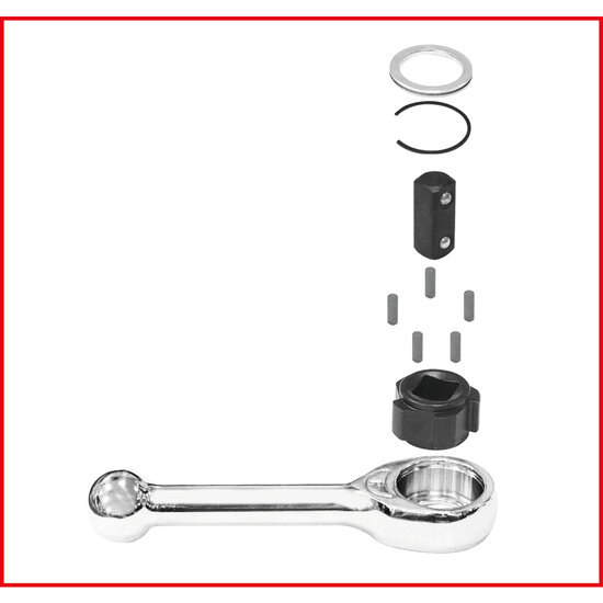 KS Tools 1/4 Inch Mini Vrijloop Ratel 912.1485 (8)