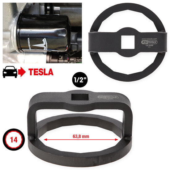 KS Tools Oliefiltersleutel Reductiebak Tesla Model 3, S en X 150.9469 (2)