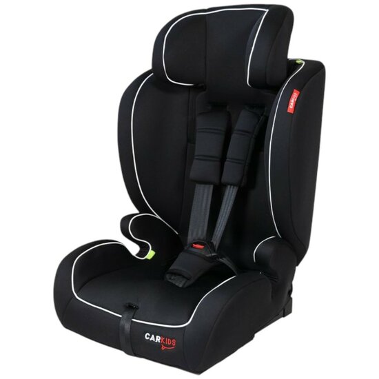 Carkids I-Size Autostoeltje Jessie 76-150cm Isofix Zwart Wit (3)