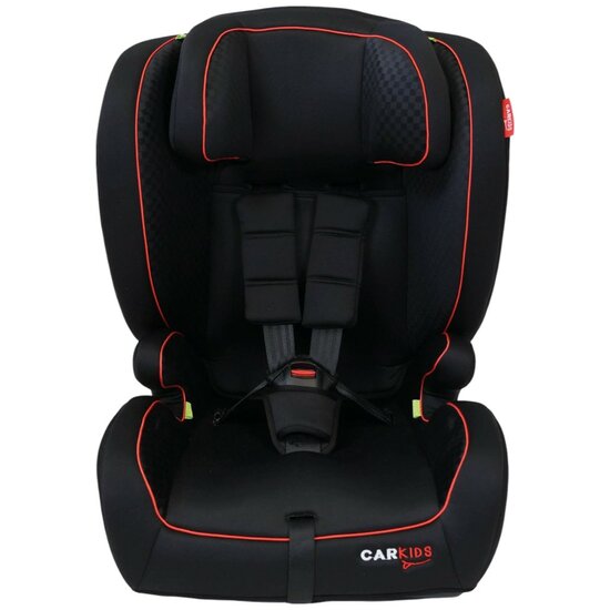 Carkids I-Size Autostoeltje Jessie 76-150cm Isofix Zwart/Rood (2)