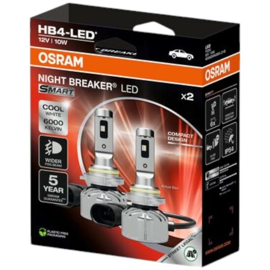 Osram HB4-LED Night Breaker LED Smart 9006DWNBSM-2HB Auto Mistlampen (4)