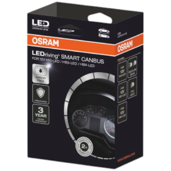 Osram H10 HB3 HB4 LEDriving Smart Canbus Mistlamp LEDSC06-2HB (4)