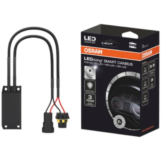 Osram H10 HB3 HB4 LEDriving Smart Canbus Mistlamp LEDSC06-2HB