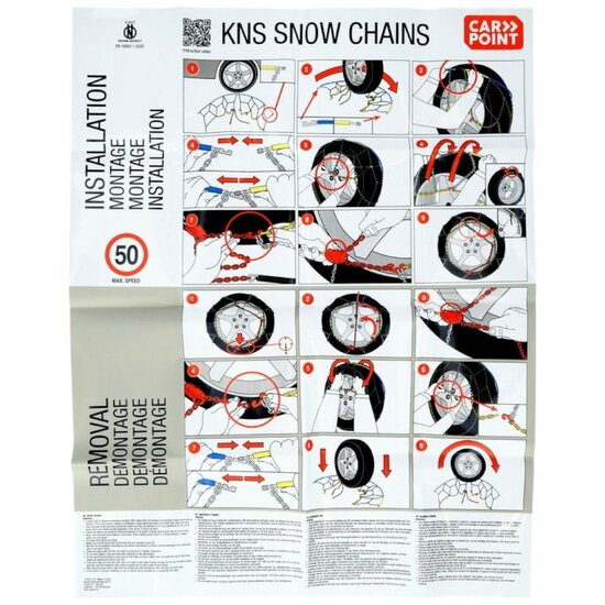 Carpoint Sneeuwkettingen KNS-100 9mm 1725076 (7)