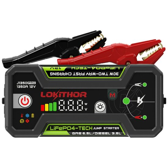 Lokithor J1350 PRO LiFePO4 12V 1350A Jumpstarter (3)