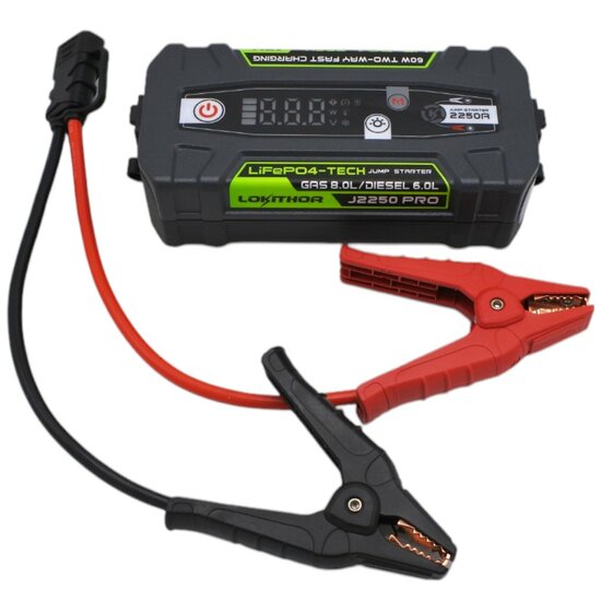 Lokithor J2250 PRO LiFePO4 12V 2250A Jumpstarter (7)