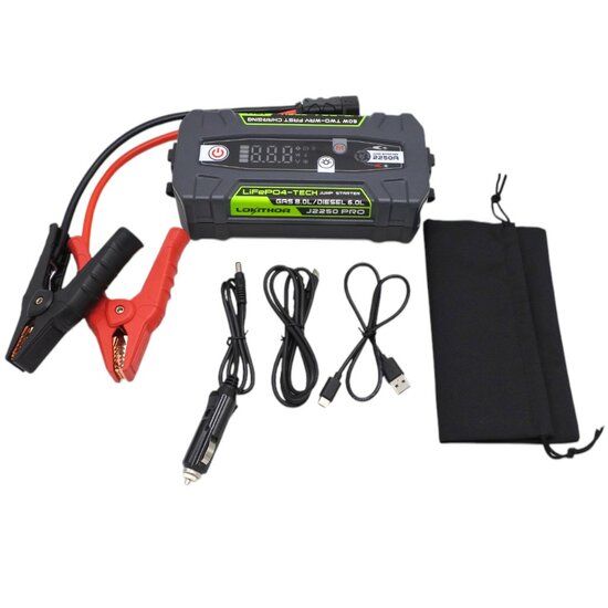 Lokithor J2250 PRO LiFePO4 12V 2250A Jumpstarter (8)